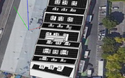 ( Projet en cours ) Intégration panneaux solaires solaires Andromede